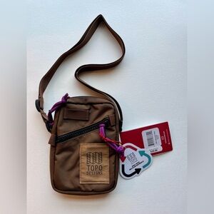 Topo Designs Mini Shoulder Bag in ‘Cocoa’